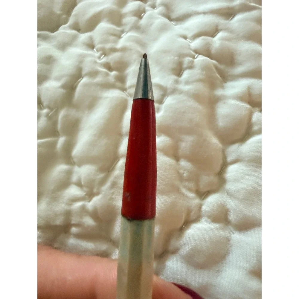 Vintage Double Ended Mechanical Pencil Red Blue Two Tone Collectible